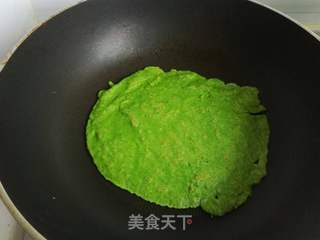 翡翠鸡蛋饼的做法步骤:11