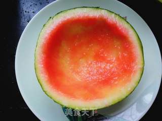 西瓜果冻的做法步骤:2