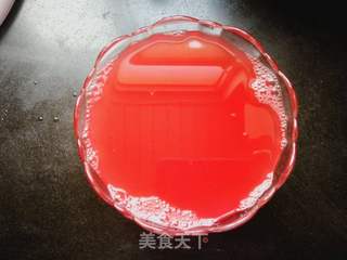 西瓜果冻的做法步骤:3