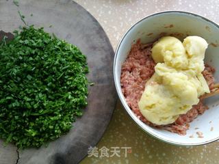 猪肉土豆泥饺子的做法步骤:4