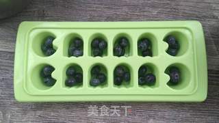 袖珍酸奶蓝莓棒冰的做法步骤:3