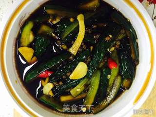 酱黄瓜的做法步骤:5
