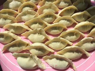 猪肉芹菜白菜水饺的做法步骤:9