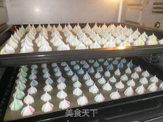 炫彩蛋白糖的做法步骤:4