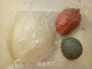 豹纹吐司的做法步骤:4