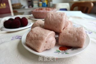 杨梅刀切馒头的做法步骤:8