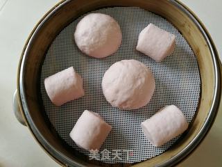 杨梅刀切馒头的做法步骤:7