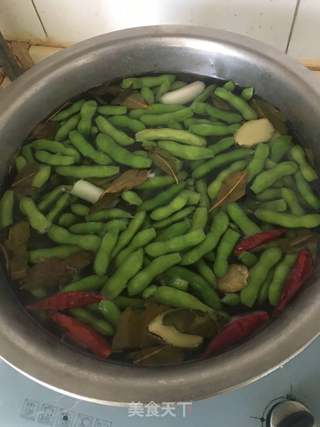 毛豆花生的做法步骤:6