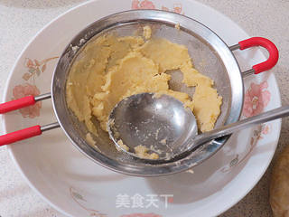 蔓越莓绿豆糕的做法步骤:5