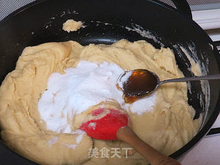 蔓越莓绿豆糕的做法步骤:9