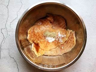 黄金鸡排的做法步骤:4