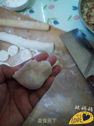 白菜饺子的做法步骤:11