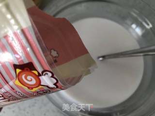 Kitty猫芒果椰奶千层糕的做法步骤:6