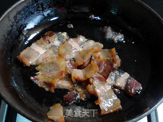 腌豇豆坛子肉焖红米饭的做法步骤:7