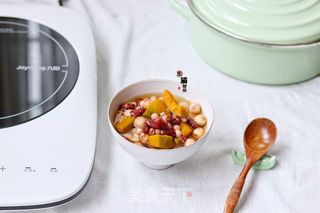 板栗南瓜莲子腰豆糖水的做法步骤:6
