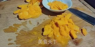 芒果糯米饭的做法步骤：4