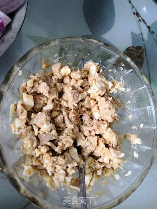 咸鸭蛋时蔬炒杂粮饭的做法步骤:4