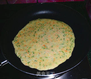 香葱鸡蛋饼的做法步骤：11