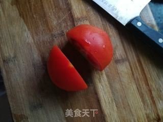西红柿鸡蛋面的做法步骤:3
