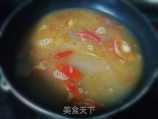 西红柿鸡蛋面的做法步骤:16