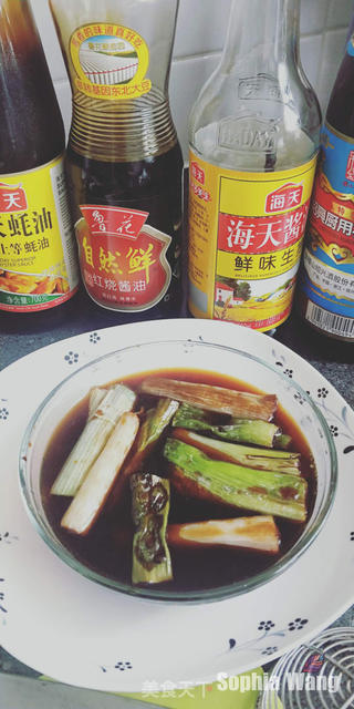 香葱烧海参的做法步骤:5