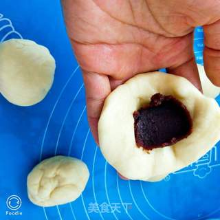 油炸豆沙饼的做法步骤:4