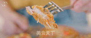 网红薯片炸鸡披萨的做法步骤:13