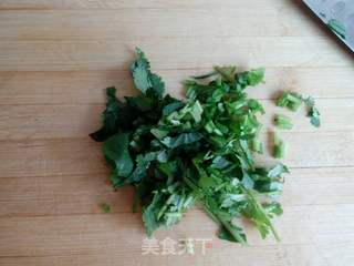 香菜拌豆腐的做法步骤：5