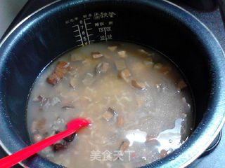 竹荪蛋台湾肉粽粥的做法步骤:9
