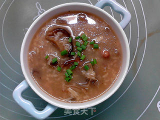 竹荪蛋台湾肉粽粥的做法步骤:10