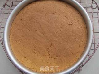 鲜花奶油八寸蛋糕的做法步骤:6