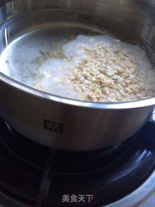 燕麦紫薯粥的做法步骤:3