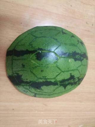 西瓜皮小乌龟的做法步骤:3