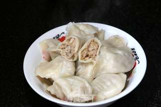 酸菜猪肉馅水饺的做法步骤:9