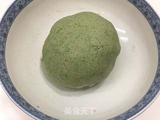 艾草青团的做法步骤:10