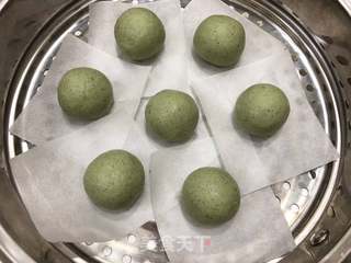 艾草青团的做法步骤:15