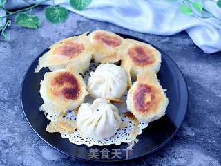 肉末豆角煎包的做法步骤:11