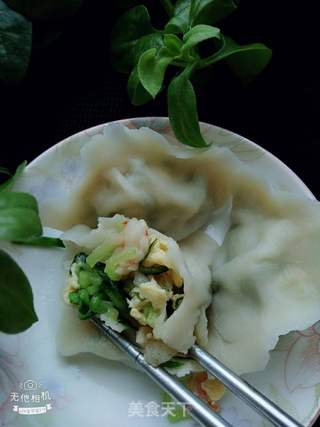 黄瓜鸡蛋虾仁水饺的做法步骤:10