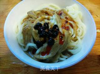 麻酱拌面的做法步骤:6