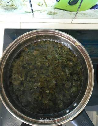 地皮菜粉丝炒鸡蛋的做法步骤:3