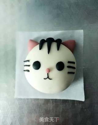 小猫馒头的做法步骤:17