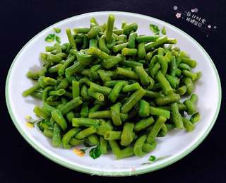 麻酱豇豆结#凉拌菜#的做法步骤:8