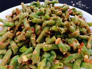麻酱豇豆结#凉拌菜#的做法步骤:15