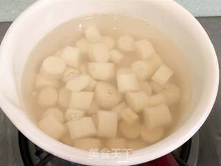 山药醪糟羹的做法步骤:4
