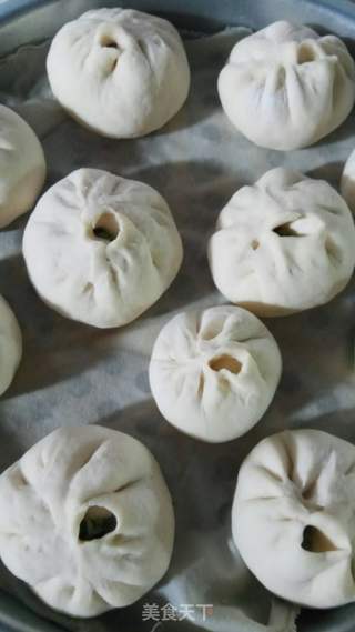 豆角笼包的做法步骤:12