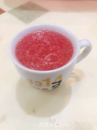 西瓜汁的做法步骤:5