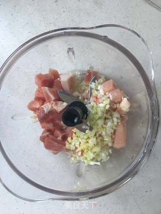 香菇猪肉水饺的做法步骤:5