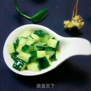 清新爽口拌黄瓜的做法步骤:7