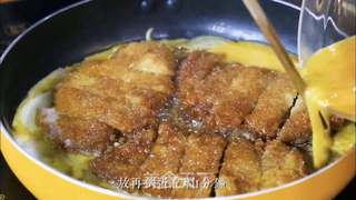 炸猪排盖饭的做法步骤：21