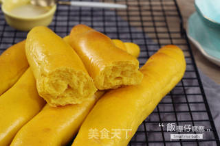 南瓜奶棒面包的做法步骤:15